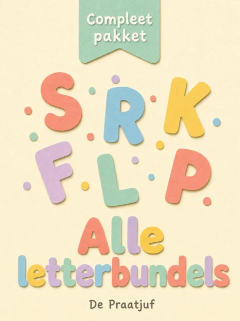 Omslag van de bundel met alle letterbundels