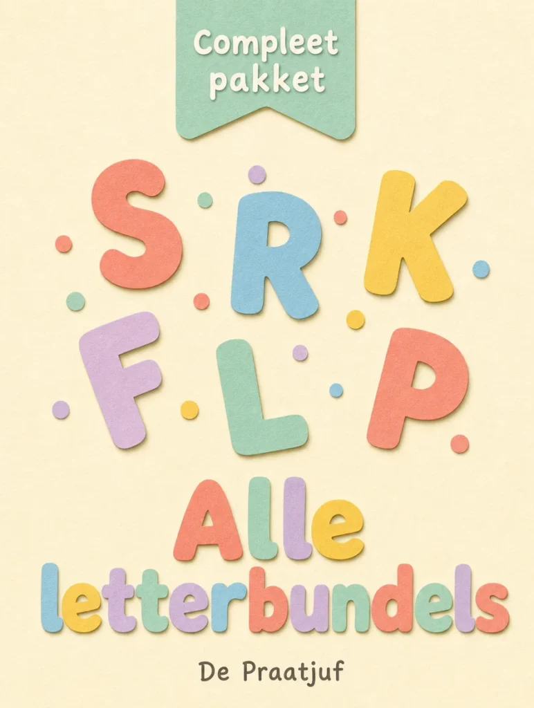 Omslag van de bundel met alle letterbundels